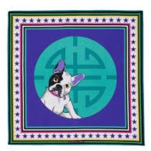 Shanghai Tang silk scarf - 2 colors available